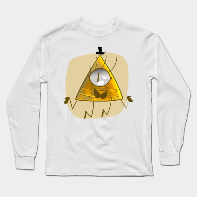 Bill Cipher - Gravity Falls Long Sleeve T-Shirt by LeCouleur